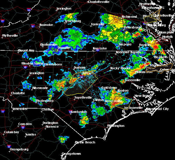 Interactive Hail Maps Hail Map for Sanford, NC