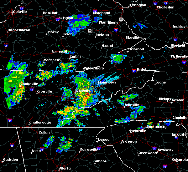 April Weather Map For Dandridge Tn Interactive Hail Maps Hail Map for Dandridge, TN
