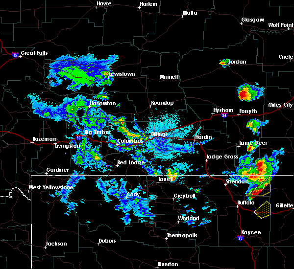 Interactive Hail Maps Hail Map for Clearmont, WY