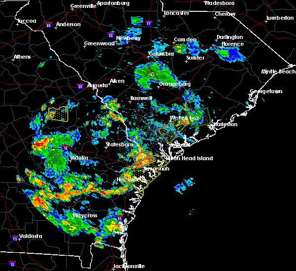 Interactive Hail Maps Hail Map for Bluffton, SC