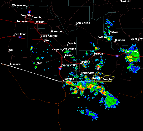 Interactive Hail Maps Hail Map for Douglas, AZ