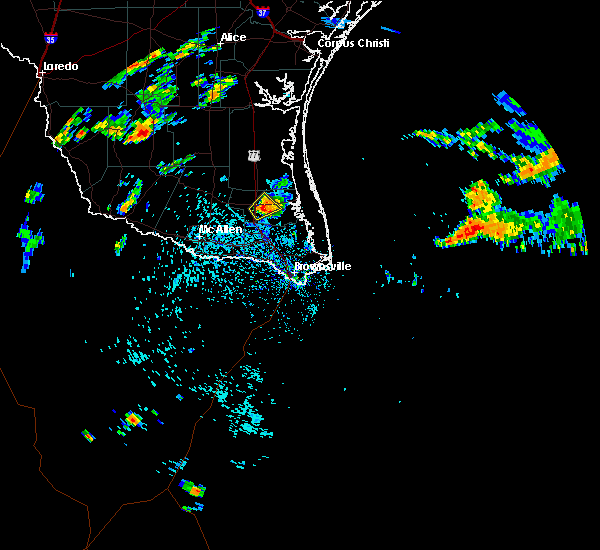 Interactive Hail Maps Hail Map for San Perlita, TX