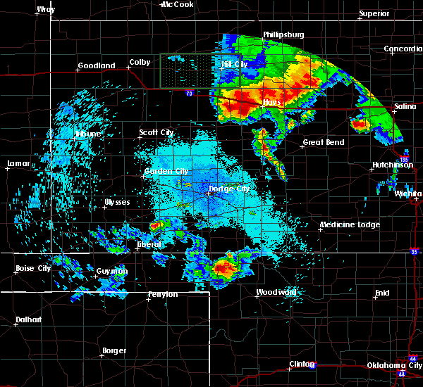 Interactive Hail Maps Hail Map for La Crosse, KS
