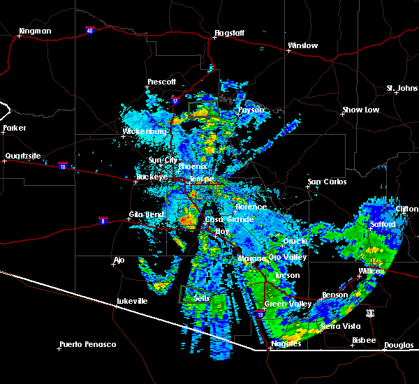 Phoenix AZ Radar Loops Phoenix Radar WeatherWX.com