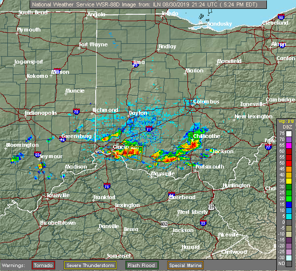 Interactive Hail Maps Hail Map for Batavia, OH