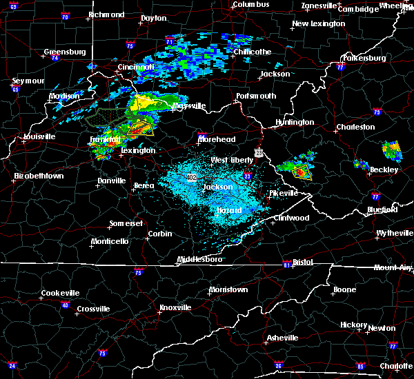 Interactive Hail Maps Hail Map for Carlisle, KY