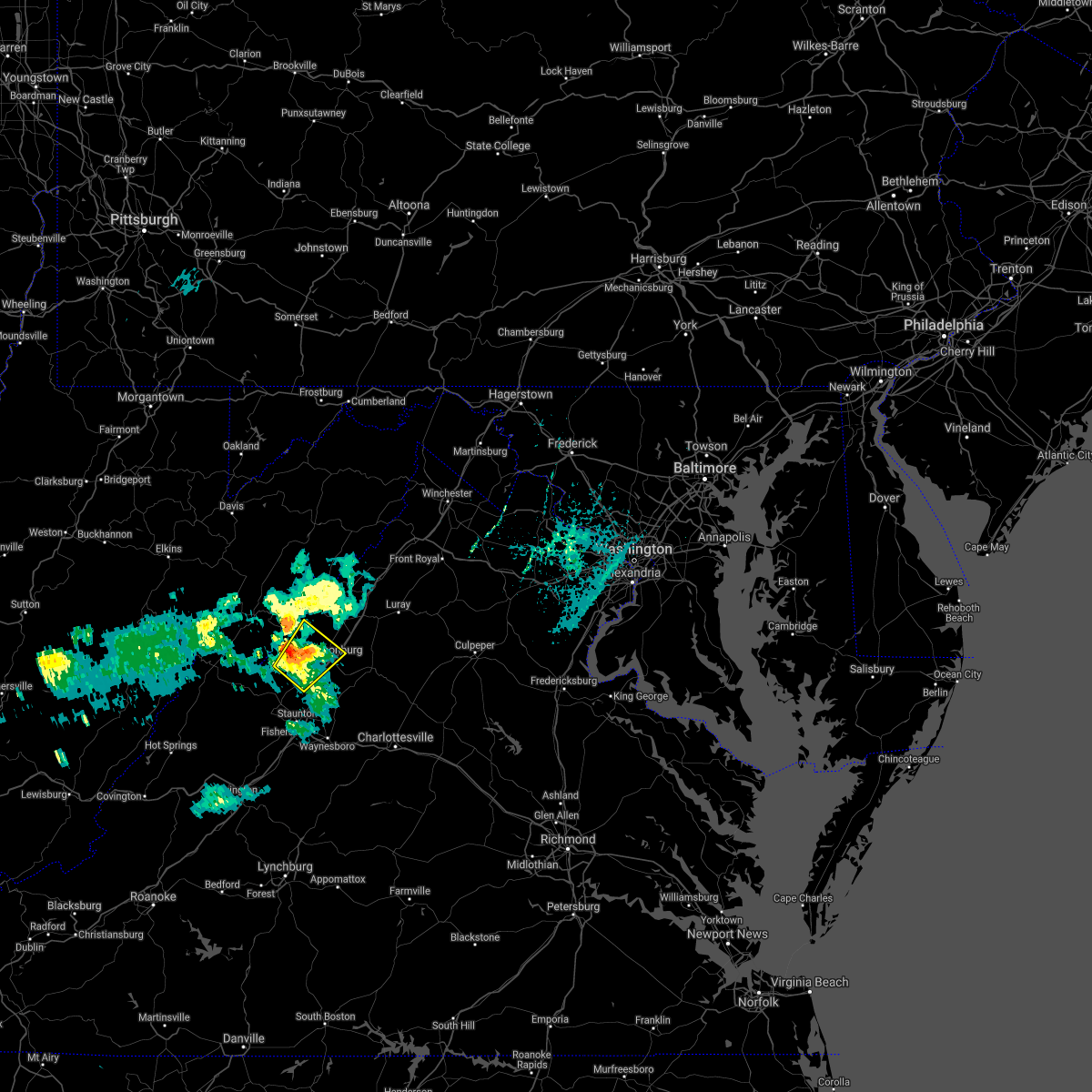 Interactive Hail Maps Hail Map for Mount Crawford, VA