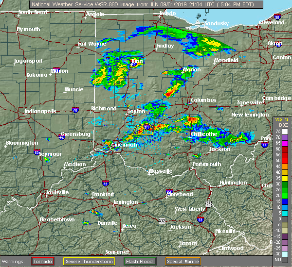 Interactive Hail Maps Hail Map for Marysville, OH