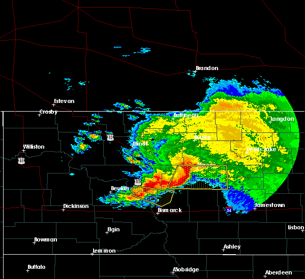 Interactive Hail Maps Hail Map for Harvey, ND