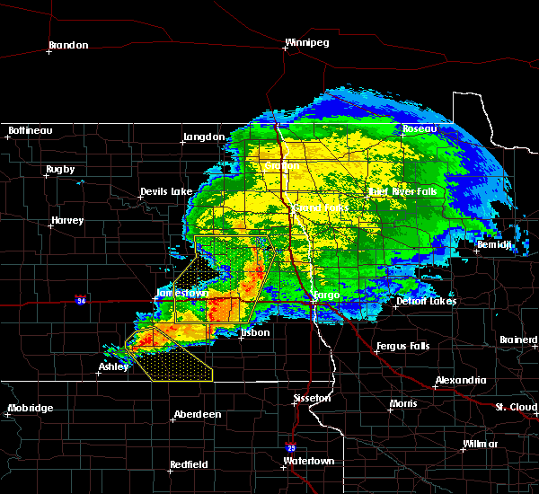 Interactive Hail Maps Hail Map for Havana, ND