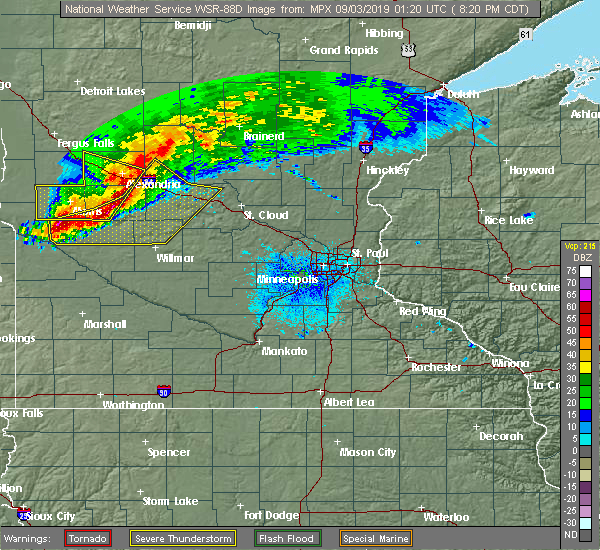 Interactive Hail Maps Hail Map for Grey Eagle, MN