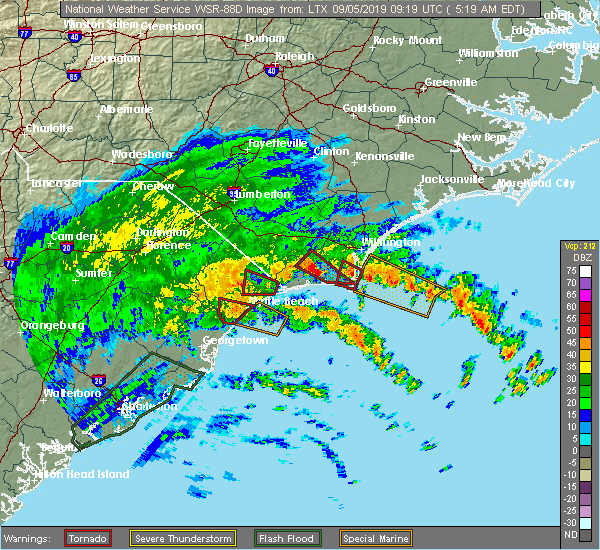 Interactive Hail Maps Hail Map for Shallotte, NC
