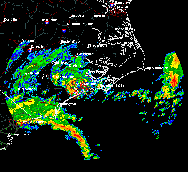 Interactive Hail Maps Hail Map for Jacksonville, NC