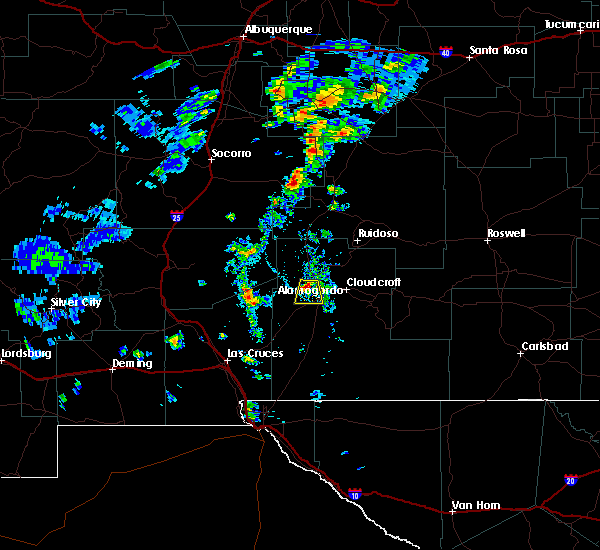 Interactive Hail Maps Hail Map for Alamogordo, NM