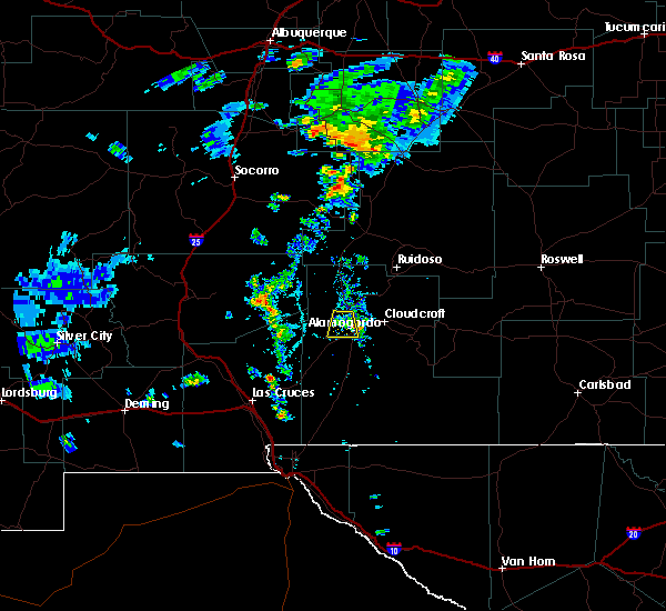 Interactive Hail Maps Hail Map for Alamogordo, NM