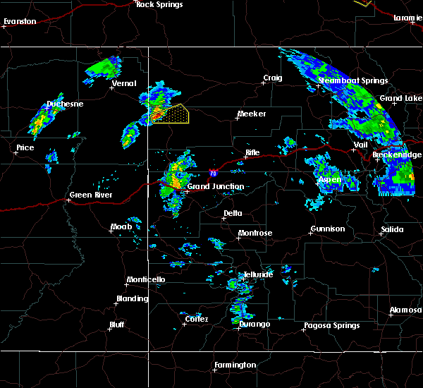 Interactive Hail Maps Hail Map for Rangely, CO