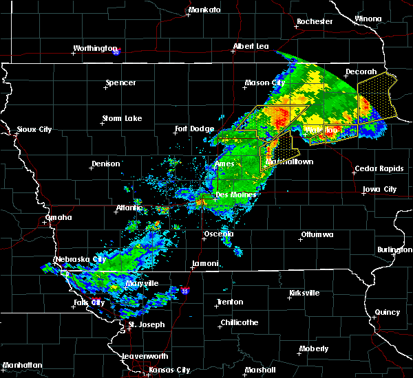 Interactive Hail Maps Hail Map for Waverly, IA