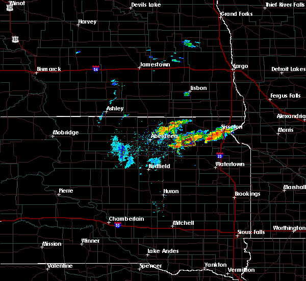 Interactive Hail Maps Hail Map for Bristol, SD