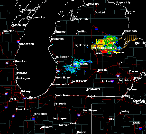 Interactive Hail Maps Hail Map for Rosebush, MI