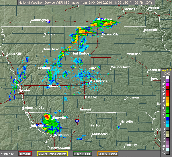 Interactive Hail Maps Hail Map for Woden, IA
