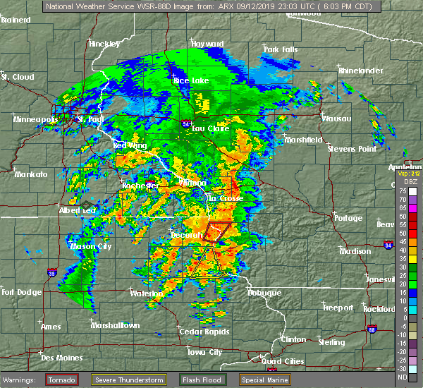 Interactive Hail Maps Hail Map for Harpers Ferry, IA