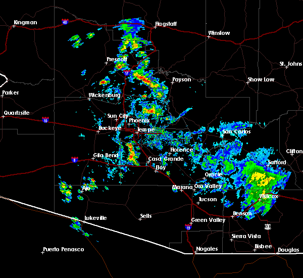 Interactive Hail Maps Hail Map for Goodyear, AZ