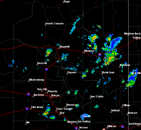 Interactive Hail Maps Hail Map for Ganado, AZ