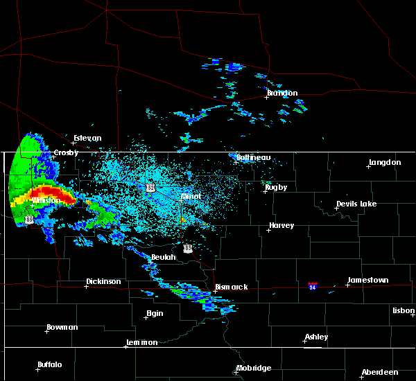Interactive Hail Maps Hail Map for Ray, ND