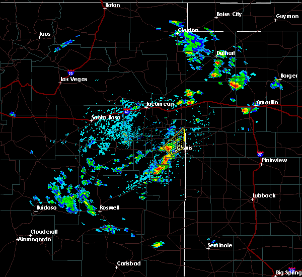 Interactive Hail Maps Hail Map for Clovis, NM