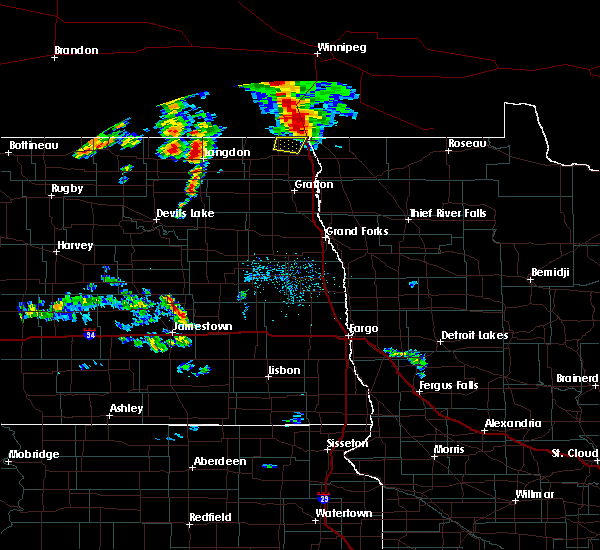 Interactive Hail Maps Hail Map for Langdon, ND