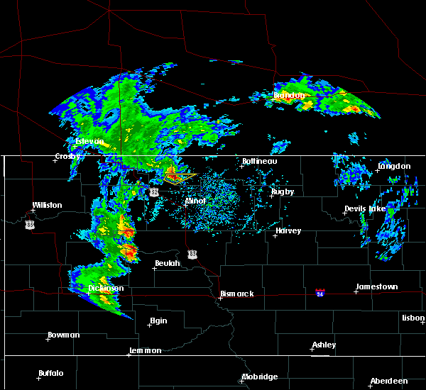 Interactive Hail Maps Hail Map for Lansford, ND