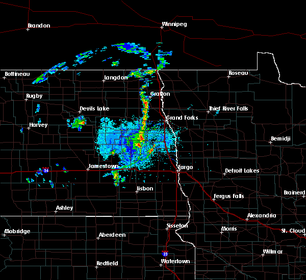 Interactive Hail Maps Hail Map for Mayville, ND