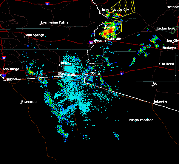Interactive Hail Maps Hail Map for Parker, AZ