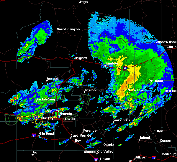 Interactive Hail Maps Hail Map for North Fork, AZ