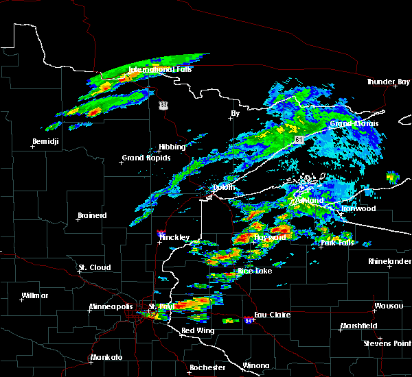 Interactive Hail Maps Hail Map for Hayward, WI