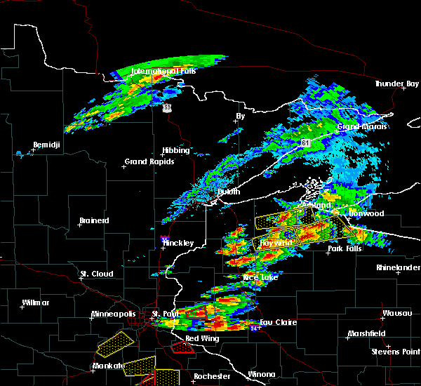Interactive Hail Maps Hail Map for Hayward, WI