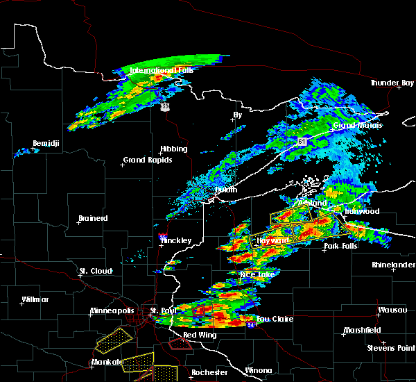 Interactive Hail Maps Hail Map for Hayward, WI