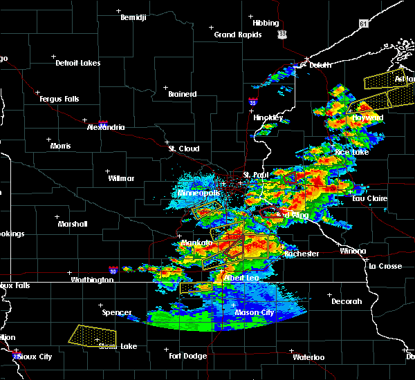 Interactive Hail Maps Hail Map for Clarks Grove, MN
