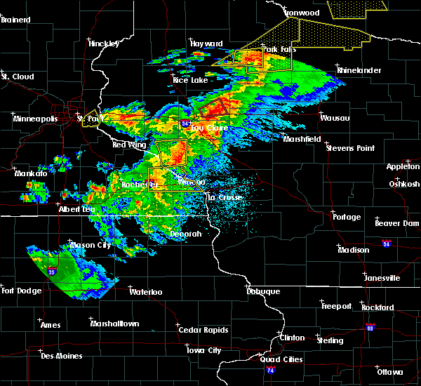 Interactive Hail Maps Hail Map for Independence, WI