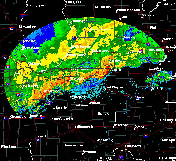 Interactive Hail Maps Hail Map for Fremont, IN