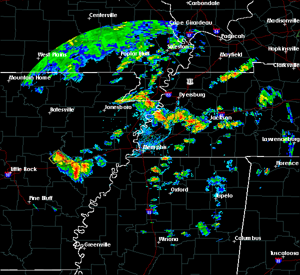 Interactive Hail Maps Hail Map for Brownsville, TN