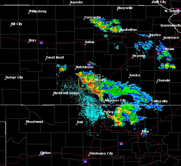 Interactive Hail Maps Hail Map for Wichita, KS