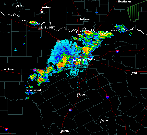 Interactive Hail Maps Hail Map for Stephenville, TX