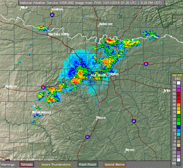 Interactive Hail Maps Hail Map for Burleson, TX