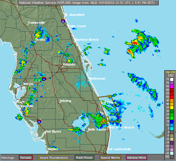 Interactive Hail Maps Hail Map for Jupiter, FL