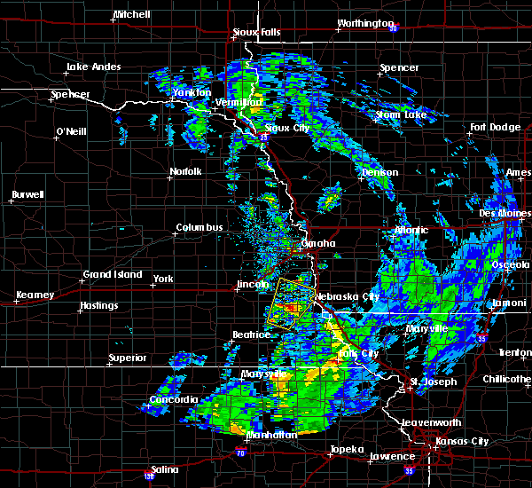 Interactive Hail Maps Hail Map for Nebraska City, NE