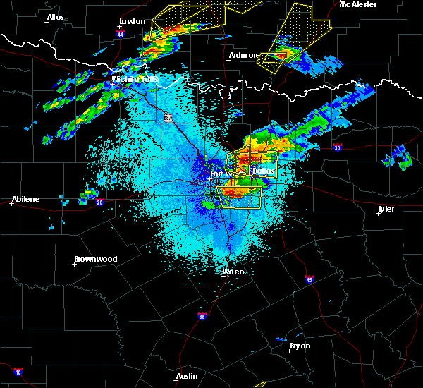 Interactive Hail Maps Hail Map for Irving, TX