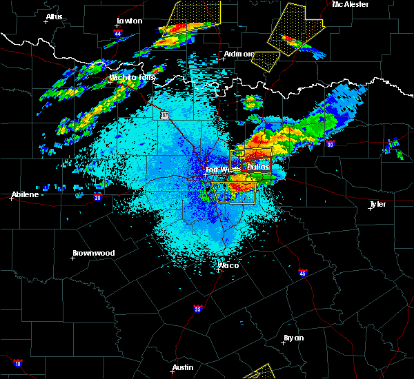 Interactive Hail Maps Hail Map for Mansfield, TX