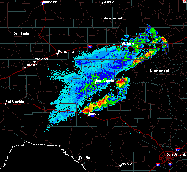 Interactive Hail Maps Hail Map for Sonora, TX