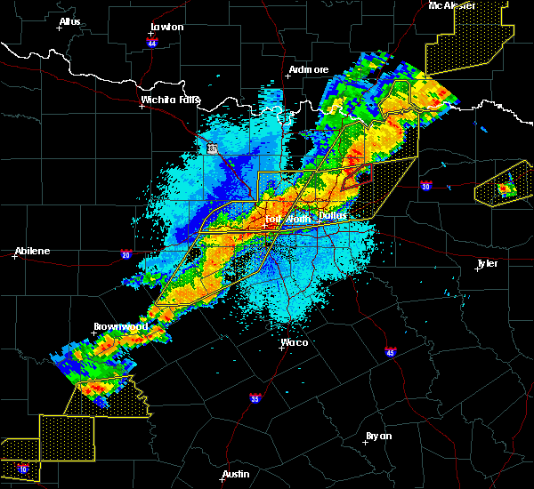 Interactive Hail Maps Hail Map for Roanoke, TX